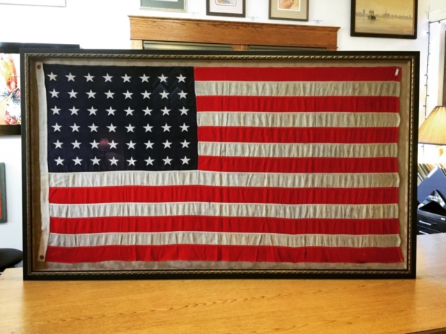 Huge Flag! Antique Store Find- Count the Stars!